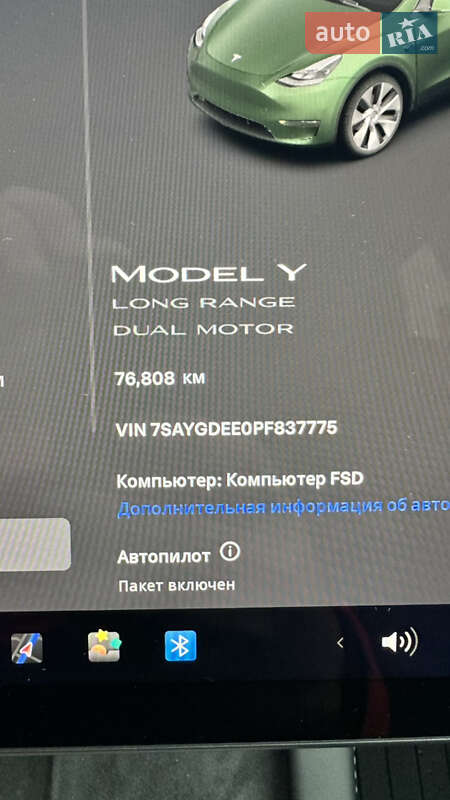Внедорожник / Кроссовер Tesla Model Y 2023 в Киеве
