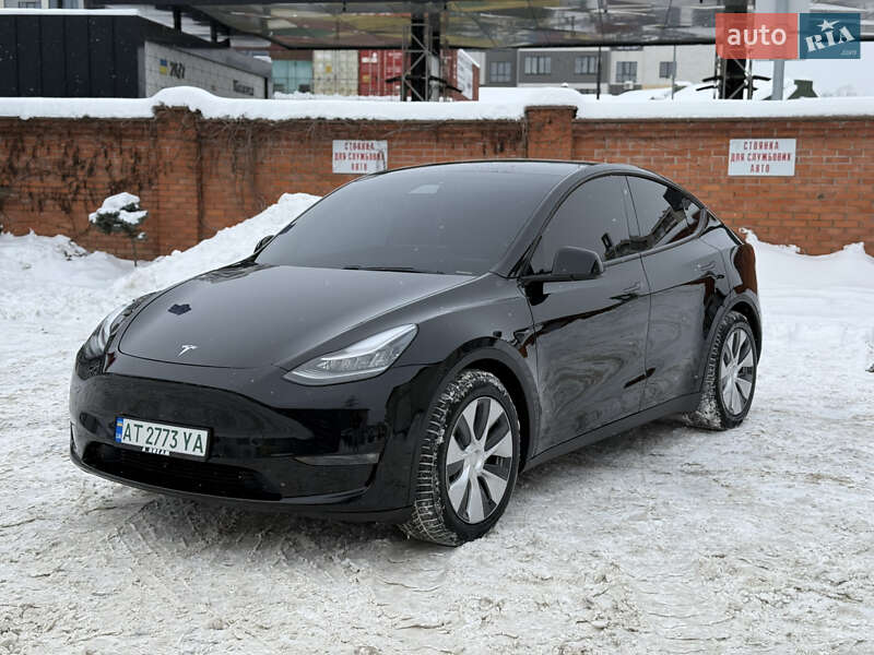 2020 Tesla Model Y, VIN 5YJYGDEE4LF038931:plate — фото 1 (autoria)