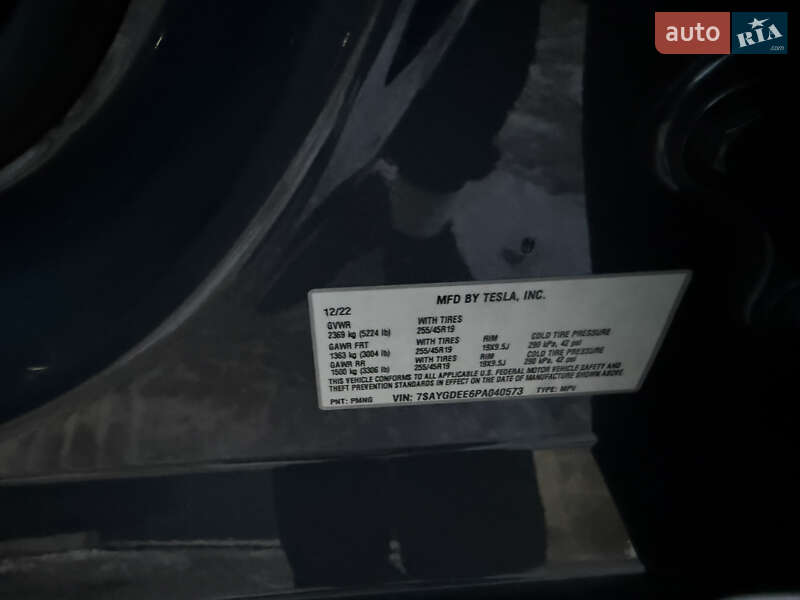 Внедорожник / Кроссовер Tesla Model Y 2022 в Львове