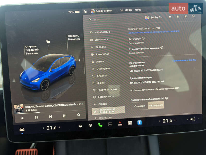 Позашляховик / Кросовер Tesla Model Y 2022 в Запоріжжі