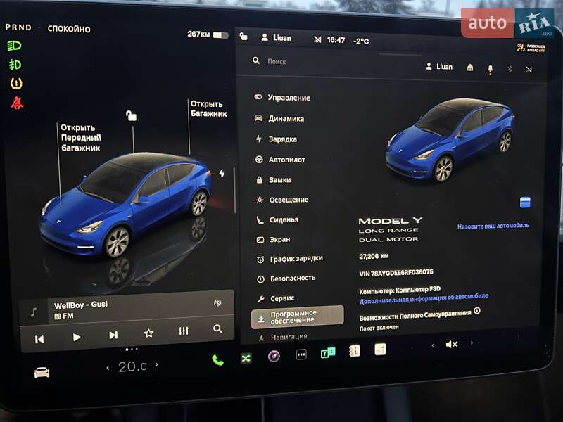 Внедорожник / Кроссовер Tesla Model Y 2024 в Киеве