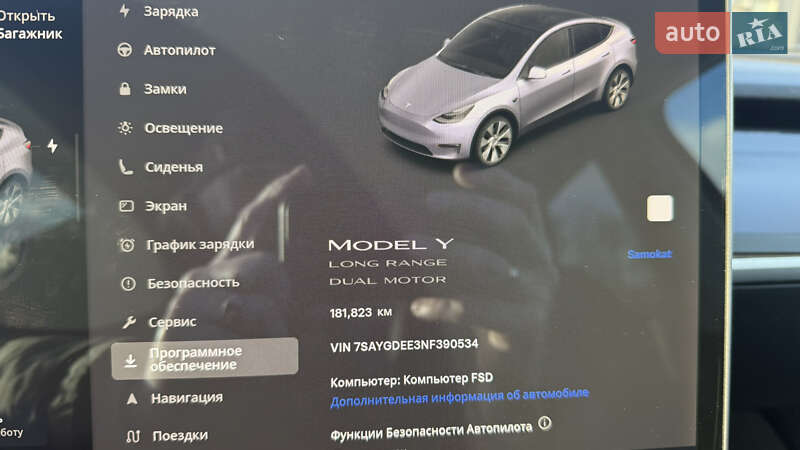 Позашляховик / Кросовер Tesla Model Y 2022 в Луцьку