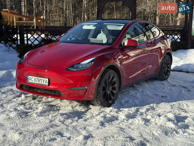 Позашляховик / Кросовер Tesla Model Y 2021 в Луцьку