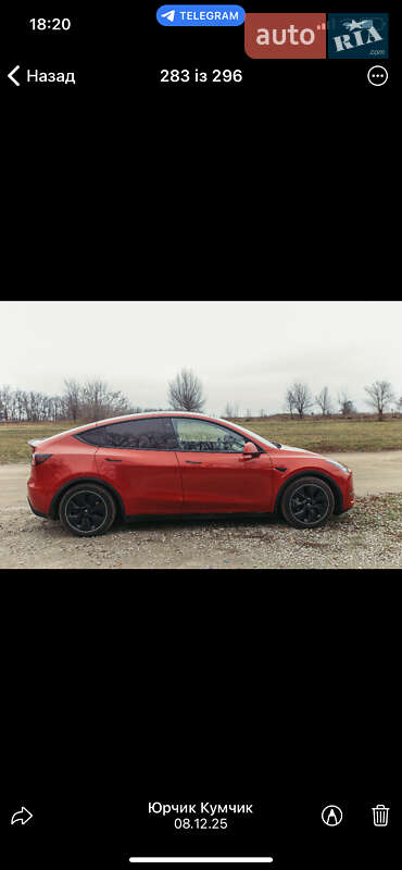 Внедорожник / Кроссовер Tesla Model Y 2020 в Умани фото 2 Внедорожник / Кроссовер Tesla Model Y 2020 в Умани