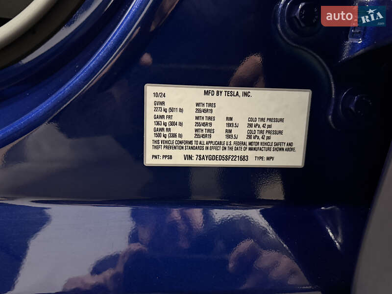 Позашляховик / Кросовер Tesla Model Y 2024 в Львові