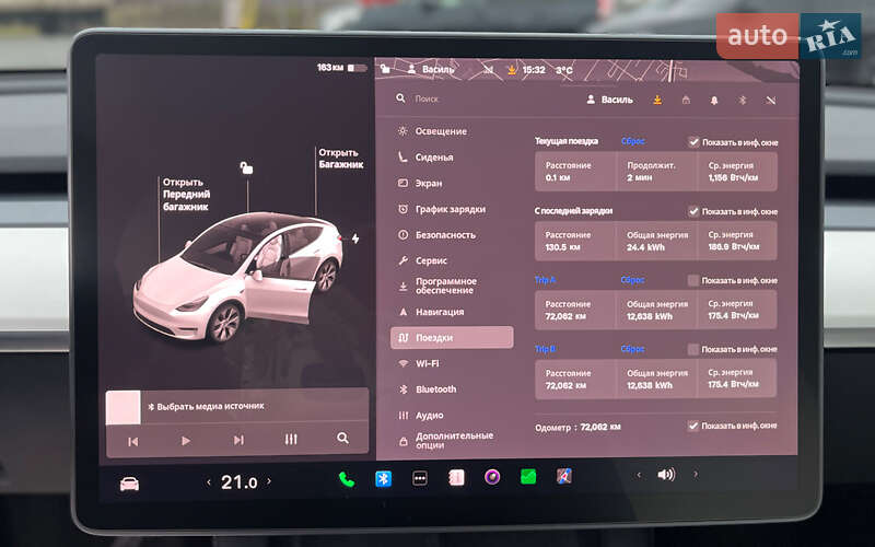 Позашляховик / Кросовер Tesla Model Y 2021 в Мукачевому
