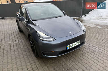 Внедорожник / Кроссовер Tesla Model Y 2021 в Львове