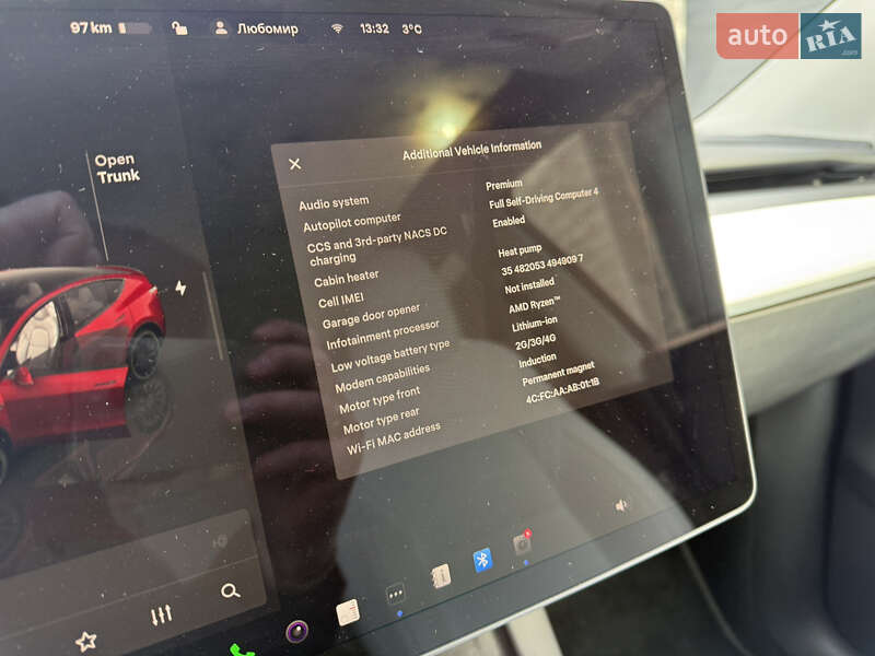 Позашляховик / Кросовер Tesla Model Y 2023 в Львові фото 22 Позашляховик / Кросовер Tesla Model Y 2023 в Львові