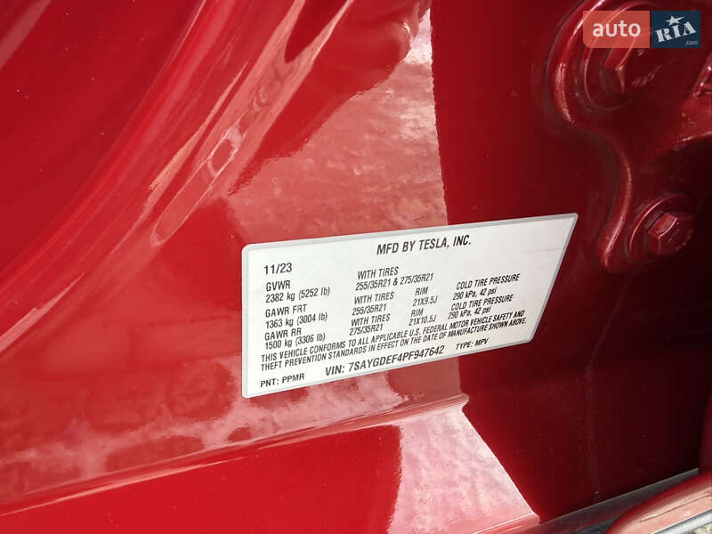 Позашляховик / Кросовер Tesla Model Y 2023 в Львові фото 24 Позашляховик / Кросовер Tesla Model Y 2023 в Львові