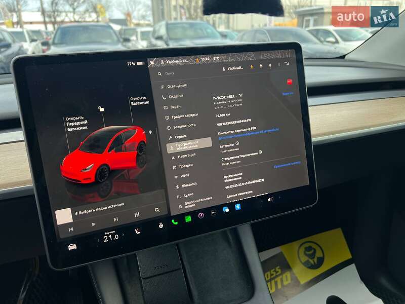 Позашляховик / Кросовер Tesla Model Y 2022 в Івано-Франківську