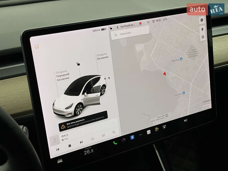 Внедорожник / Кроссовер Tesla Model Y 2021 в Одессе фото 5 Внедорожник / Кроссовер Tesla Model Y 2021 в Одессе