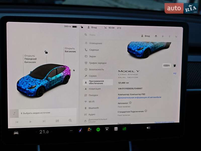 Внедорожник / Кроссовер Tesla Model Y 2020 в Харькове