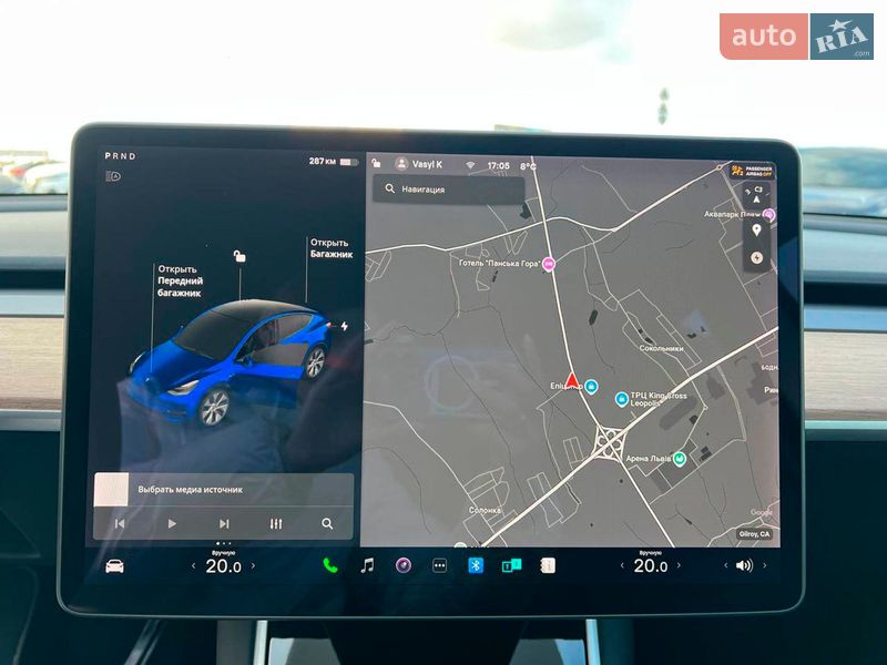 Внедорожник / Кроссовер Tesla Model Y 2020 в Львове