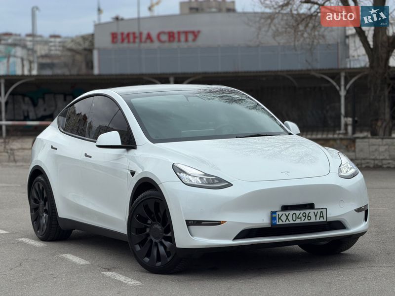 Внедорожник / Кроссовер Tesla Model Y 2021 в Запорожье