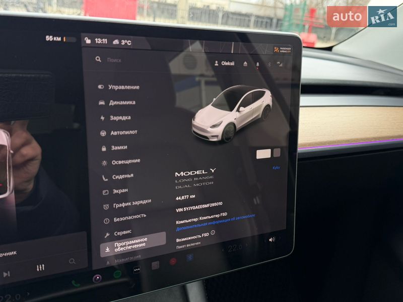 Внедорожник / Кроссовер Tesla Model Y 2021 в Запорожье
