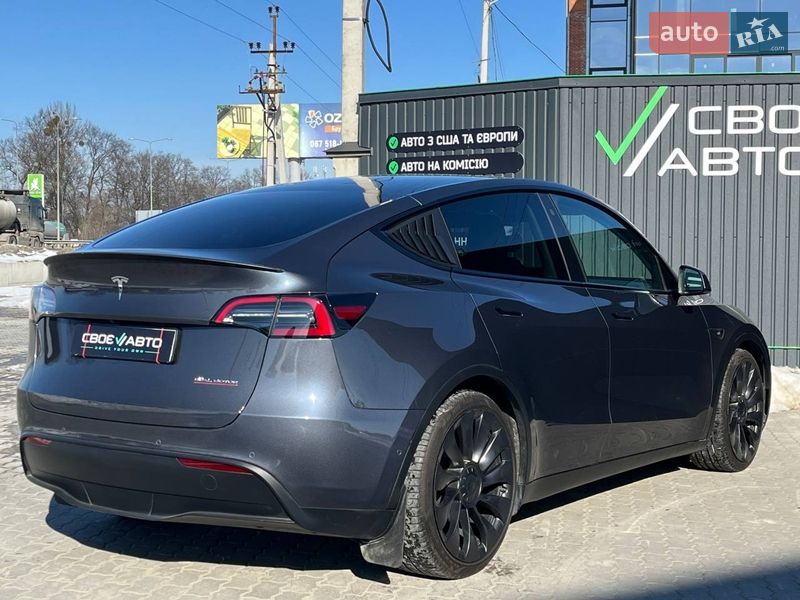 Внедорожник / Кроссовер Tesla Model Y 2021 в Львове