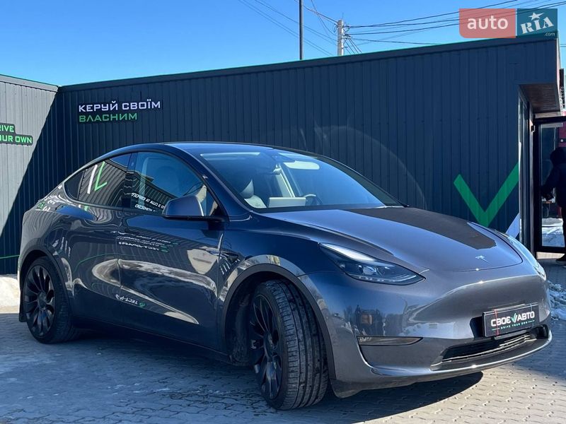 Внедорожник / Кроссовер Tesla Model Y 2021 в Львове