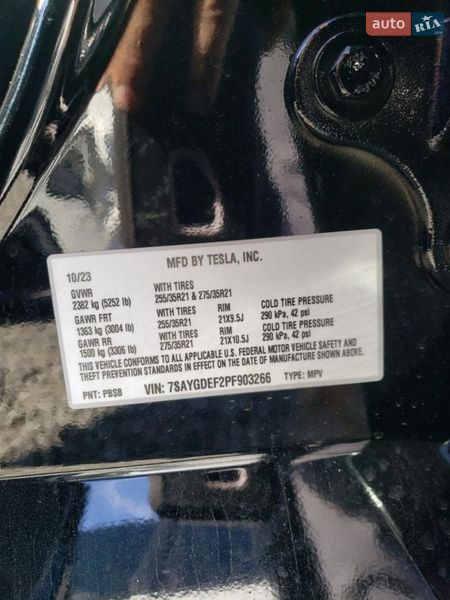 Внедорожник / Кроссовер Tesla Model Y 2023 в Львове