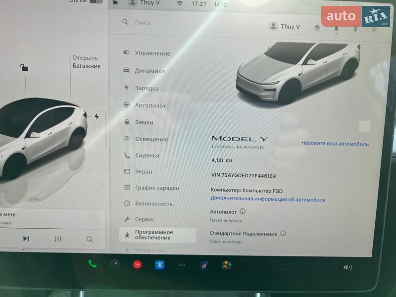 Позашляховик / Кросовер Tesla Model Y 2025 в Радивиліві фото 16 Позашляховик / Кросовер Tesla Model Y 2025 в Радивиліві