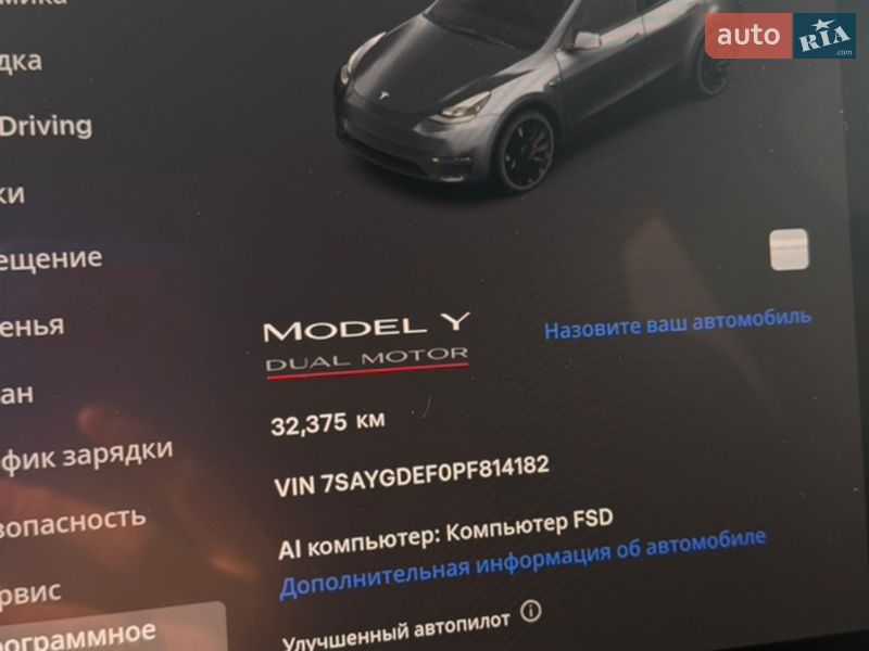 Внедорожник / Кроссовер Tesla Model Y 2023 в Ровно