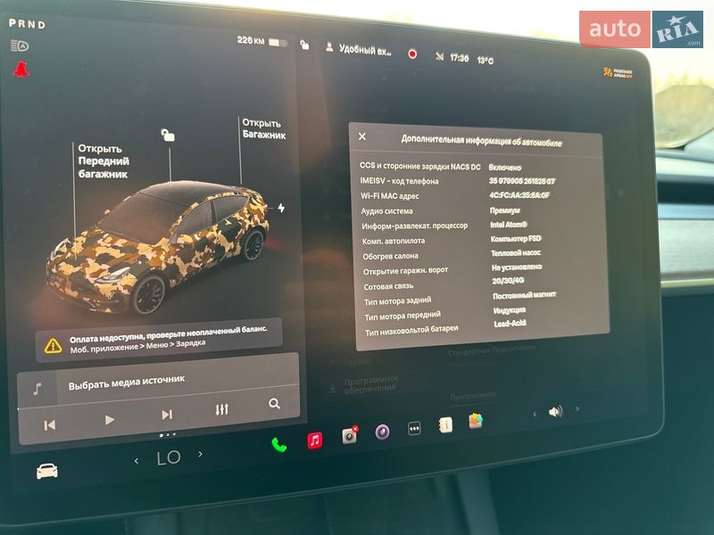 Позашляховик / Кросовер Tesla Model Y 2021 в Львові