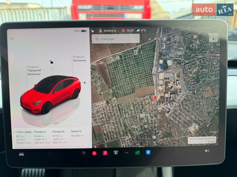 Позашляховик / Кросовер Tesla Model Y 2022 в Одесі