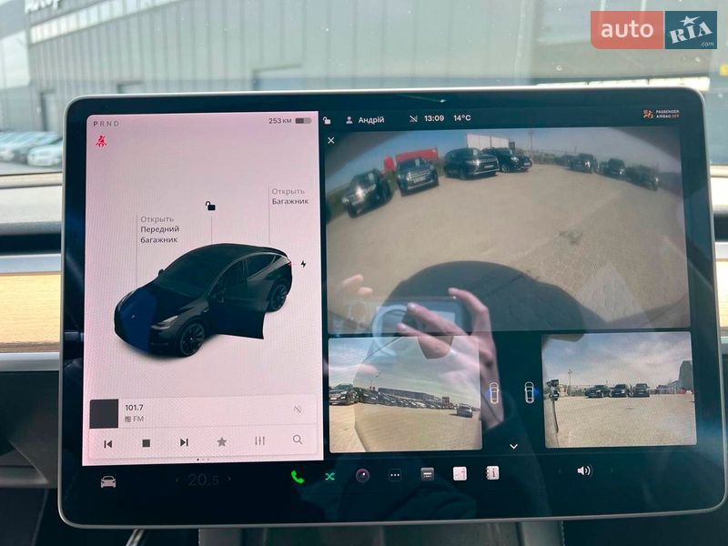 Внедорожник / Кроссовер Tesla Model Y 2021 в Львове