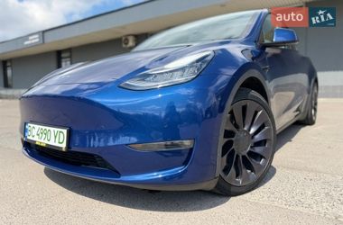 Внедорожник / Кроссовер Tesla Model Y 2021 в Львове