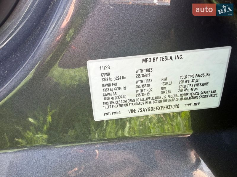 Внедорожник / Кроссовер Tesla Model Y 2023 в Киеве