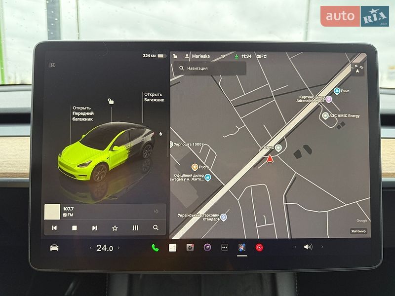 Внедорожник / Кроссовер Tesla Model Y 2022 в Житомире