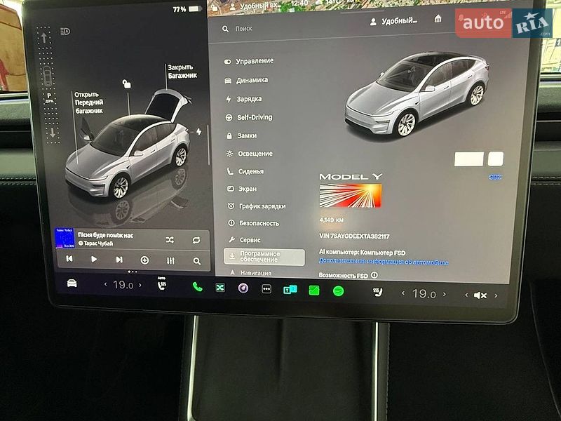 Позашляховик / Кросовер Tesla Model Y 2025 в Одесі