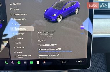 Внедорожник / Кроссовер Tesla Model Y 2021 в Львове