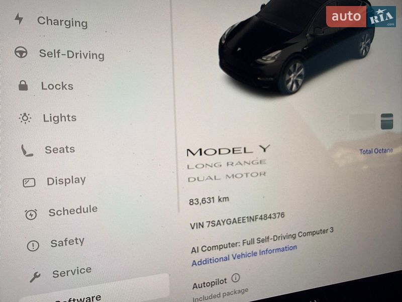 Позашляховик / Кросовер Tesla Model Y 2022 в Львові