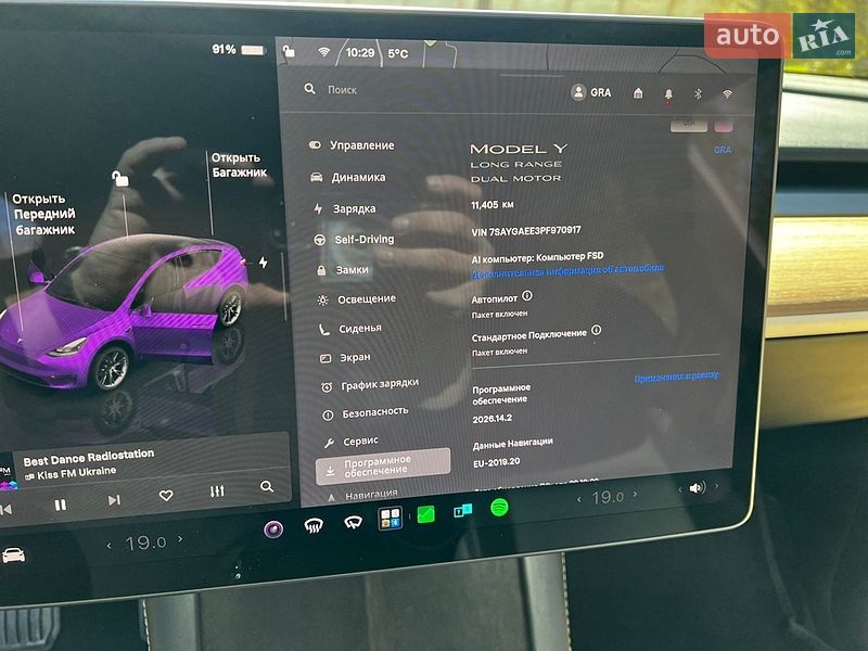Позашляховик / Кросовер Tesla Model Y 2023 в Долині