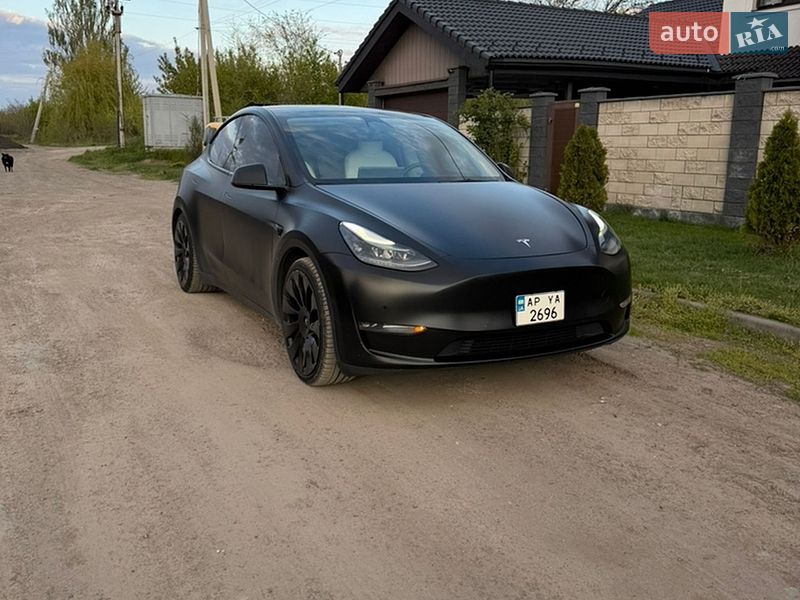 Внедорожник / Кроссовер Tesla Model Y 2022 в Запорожье