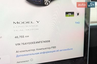Внедорожник / Кроссовер Tesla Model Y 2022 в Луцке