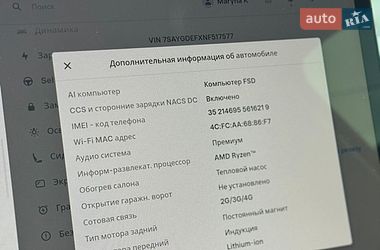 Внедорожник / Кроссовер Tesla Model Y 2022 в Киеве
