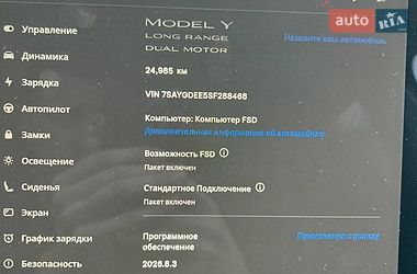 Внедорожник / Кроссовер Tesla Model Y 2025 в Киеве