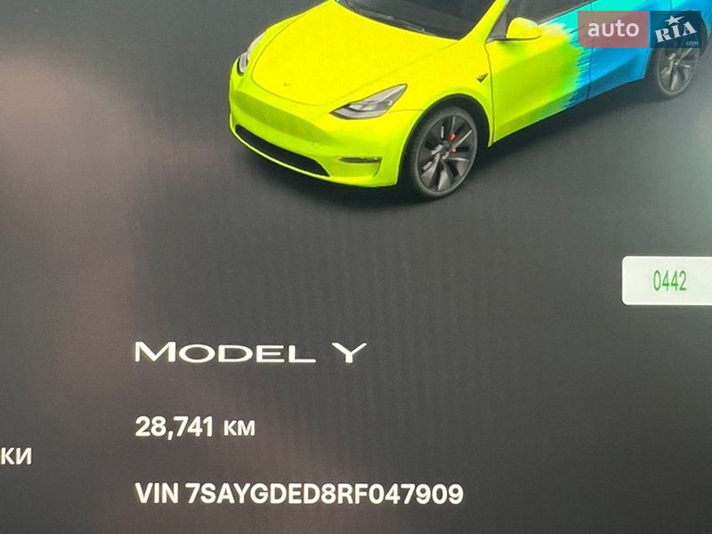 Позашляховик / Кросовер Tesla Model Y 2024 в Дніпрі
