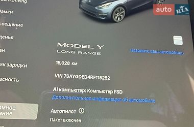 Внедорожник / Кроссовер Tesla Model Y 2024 в Львове