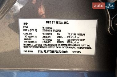 Внедорожник / Кроссовер Tesla Model Y 2024 в Киеве