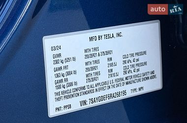 Внедорожник / Кроссовер Tesla Model Y 2024 в Стрые