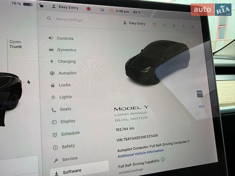 Внедорожник / Кроссовер Tesla Model Y 2021 в Львове