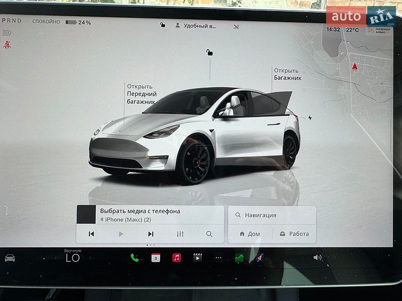 Внедорожник / Кроссовер Tesla Model Y 2022 в Долине