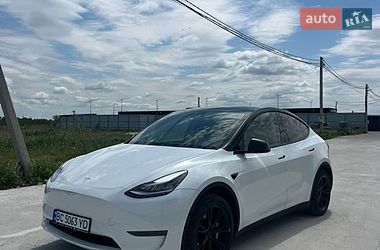 Внедорожник / Кроссовер Tesla Model Y 2020 в Львове