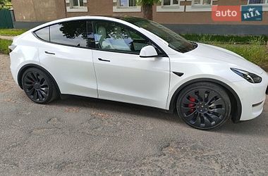 Внедорожник / Кроссовер Tesla Model Y 2021 в Тернополе