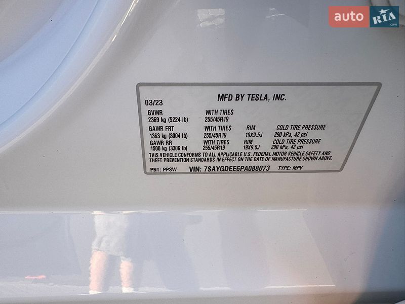 Внедорожник / Кроссовер Tesla Model Y 2023 в Виннице фото 2 Внедорожник / Кроссовер Tesla Model Y 2023 в Виннице