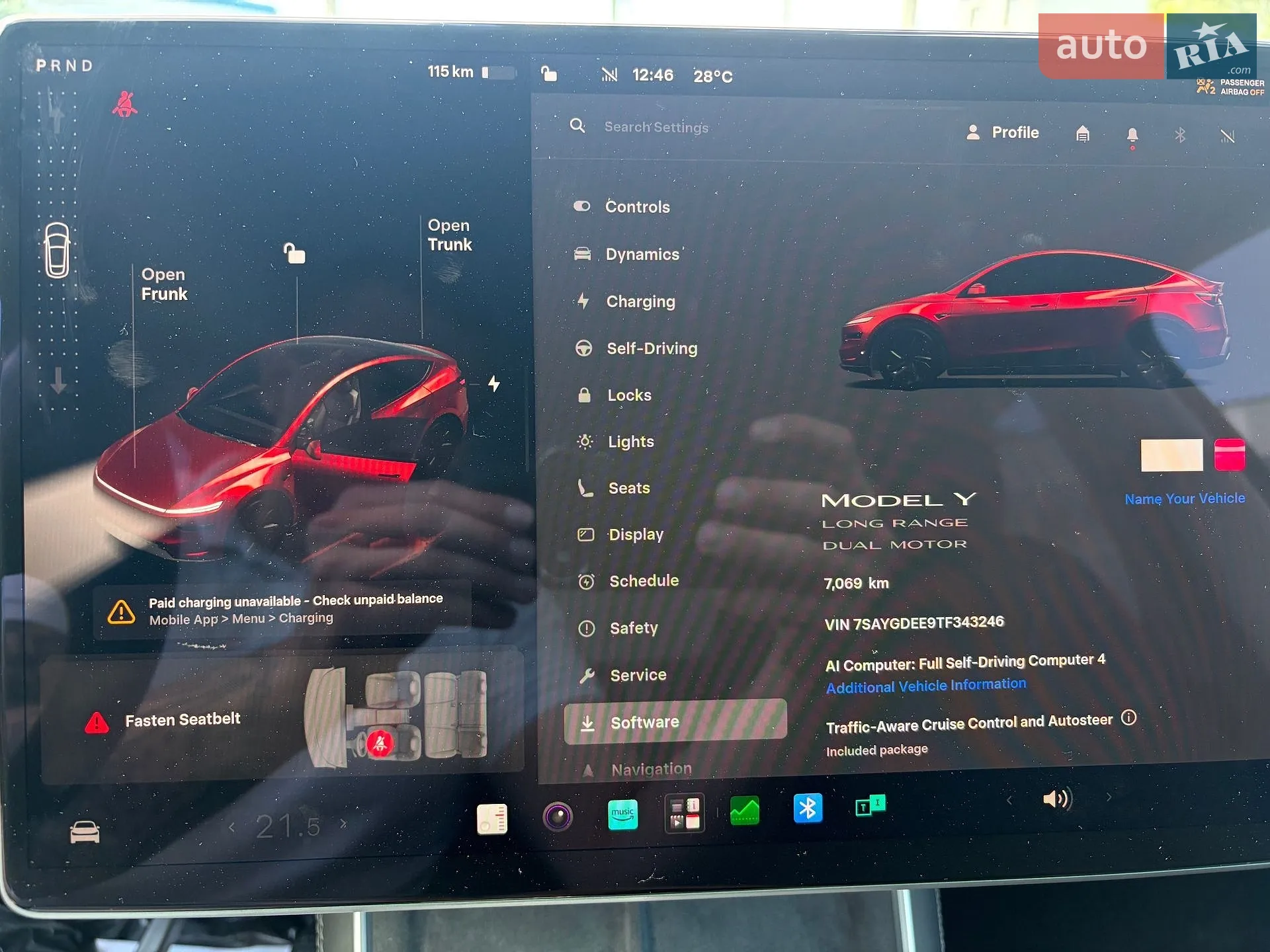 2025 Tesla Model Y - мініатюра 3