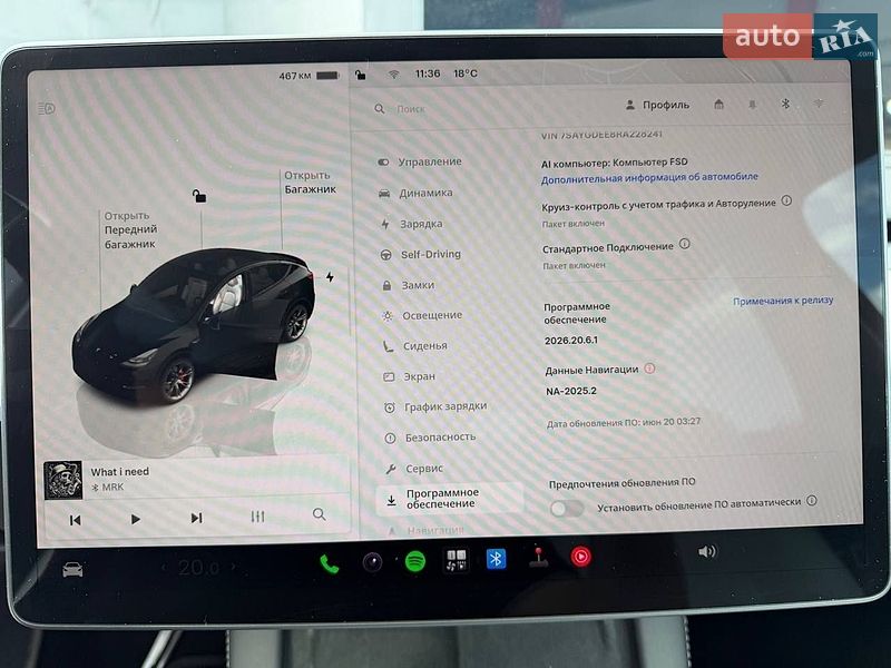 Позашляховик / Кросовер Tesla Model Y 2024 в Києві