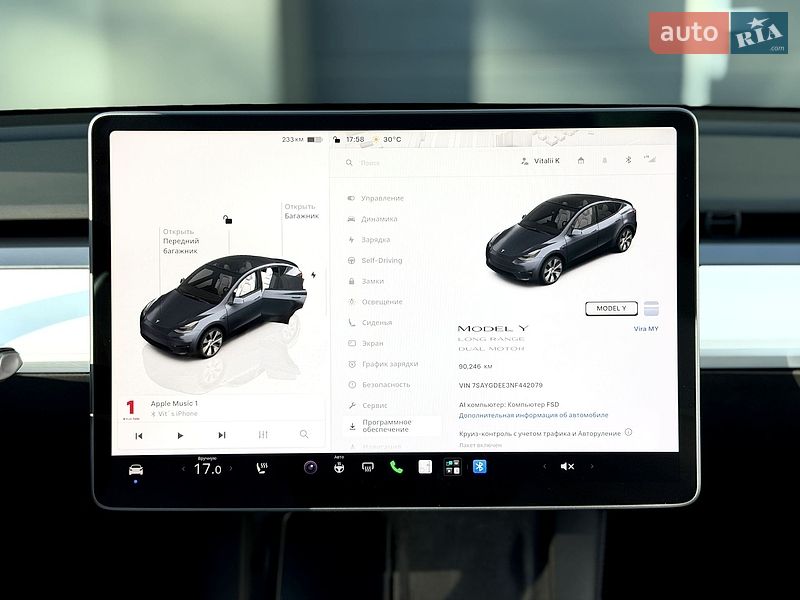 Позашляховик / Кросовер Tesla Model Y 2022 в Києві